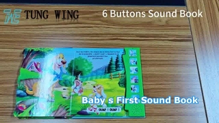 6 buttons Children's Sound Book