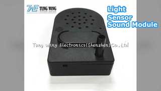 Light Sensor Sound Module OEM Custom Plush Toy