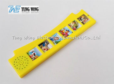 Plastic Yellow 6 Button Sound Board Used In Story Kids Sound Books