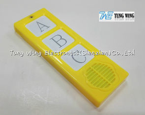 Plastic ABS Baby Sound Module Alphabets 0.25W AG10 Battery Card Sound Module