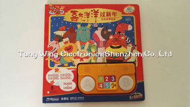 ABS + CCNB 6 Button and  2 LED Module For Intellectual Baby Play A Sound Book