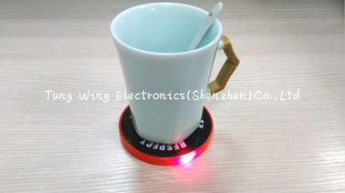 Custom Melody Flashing Cup LED Coaster For Promotional Items And Holiday Gifts