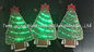 Beautiful Christmas Tree Shaped Optic custom music greeting cards